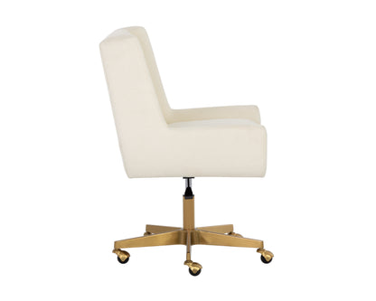 NAHLA MIRIAN OFFICE CHAIR - ZENITH ALABASTER