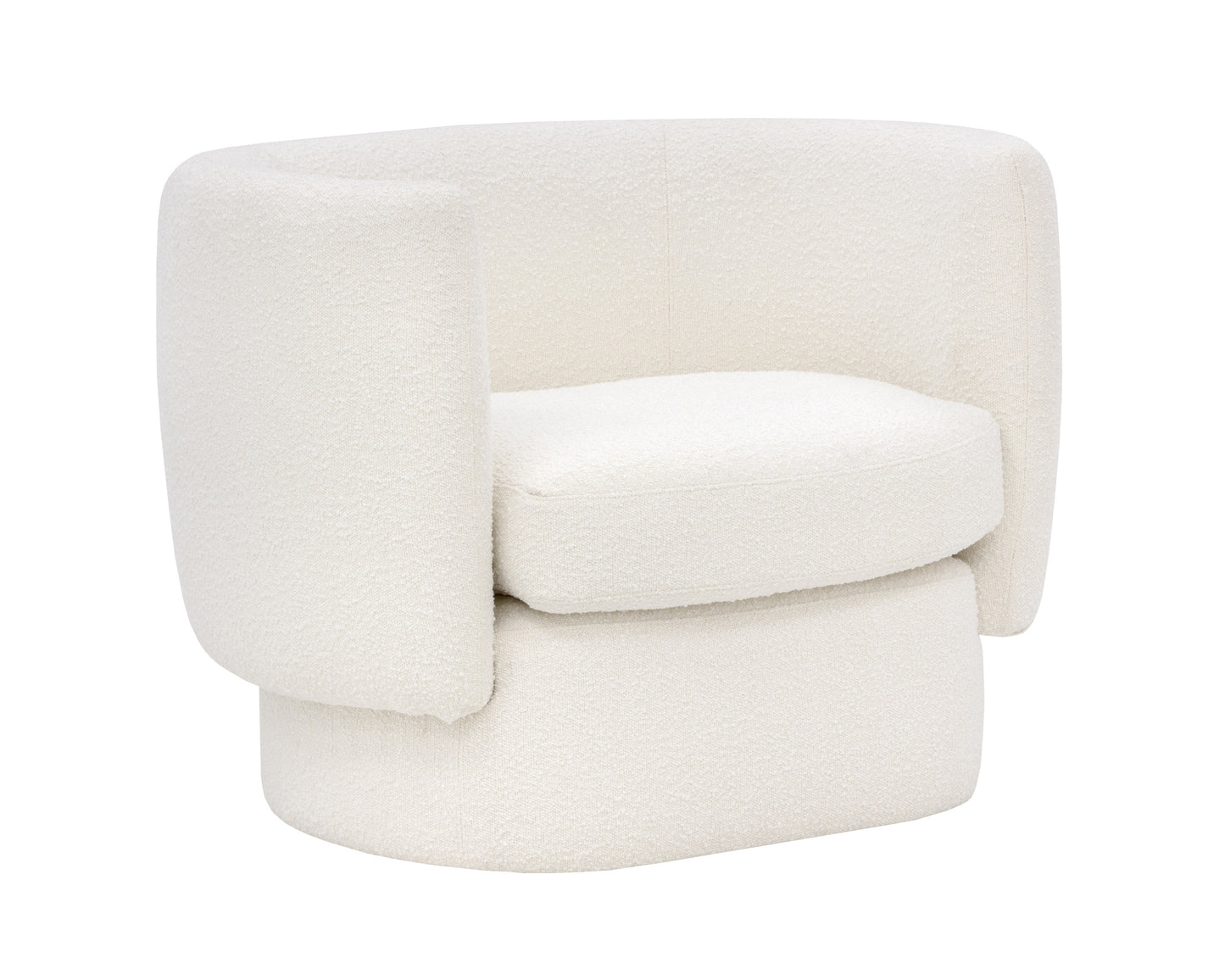 NAHLA VALENCE ARMCHAIR - MAYA WHITE