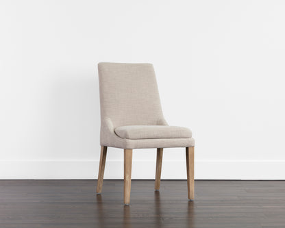 NAHLA ROSINE DINING CHAIR - EFFIE FLAX