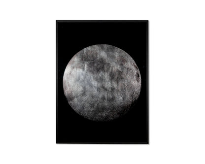 NAHLA THE MOON - 48" X 63" - CHARCOAL FRAME