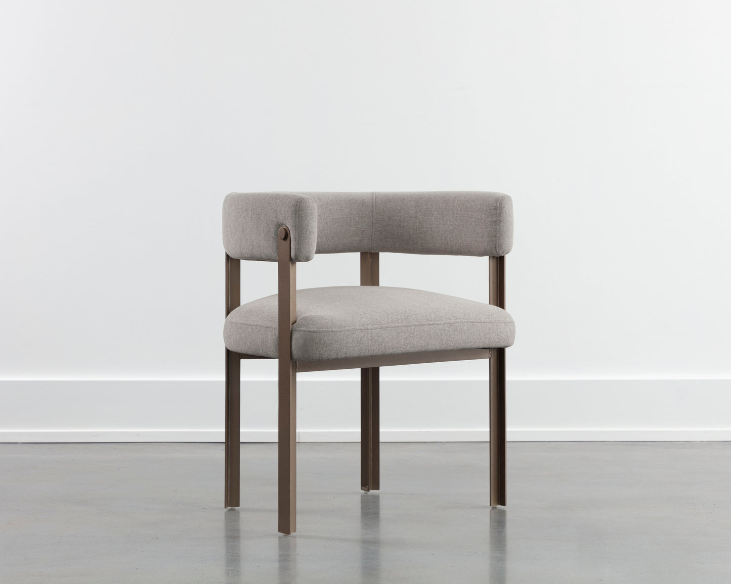 NAHLA MAE DINING ARMCHAIR - ERNST SANDSTONE