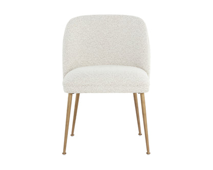 NAHLA LYNE DINING CHAIR - COPENHAGEN WHITE