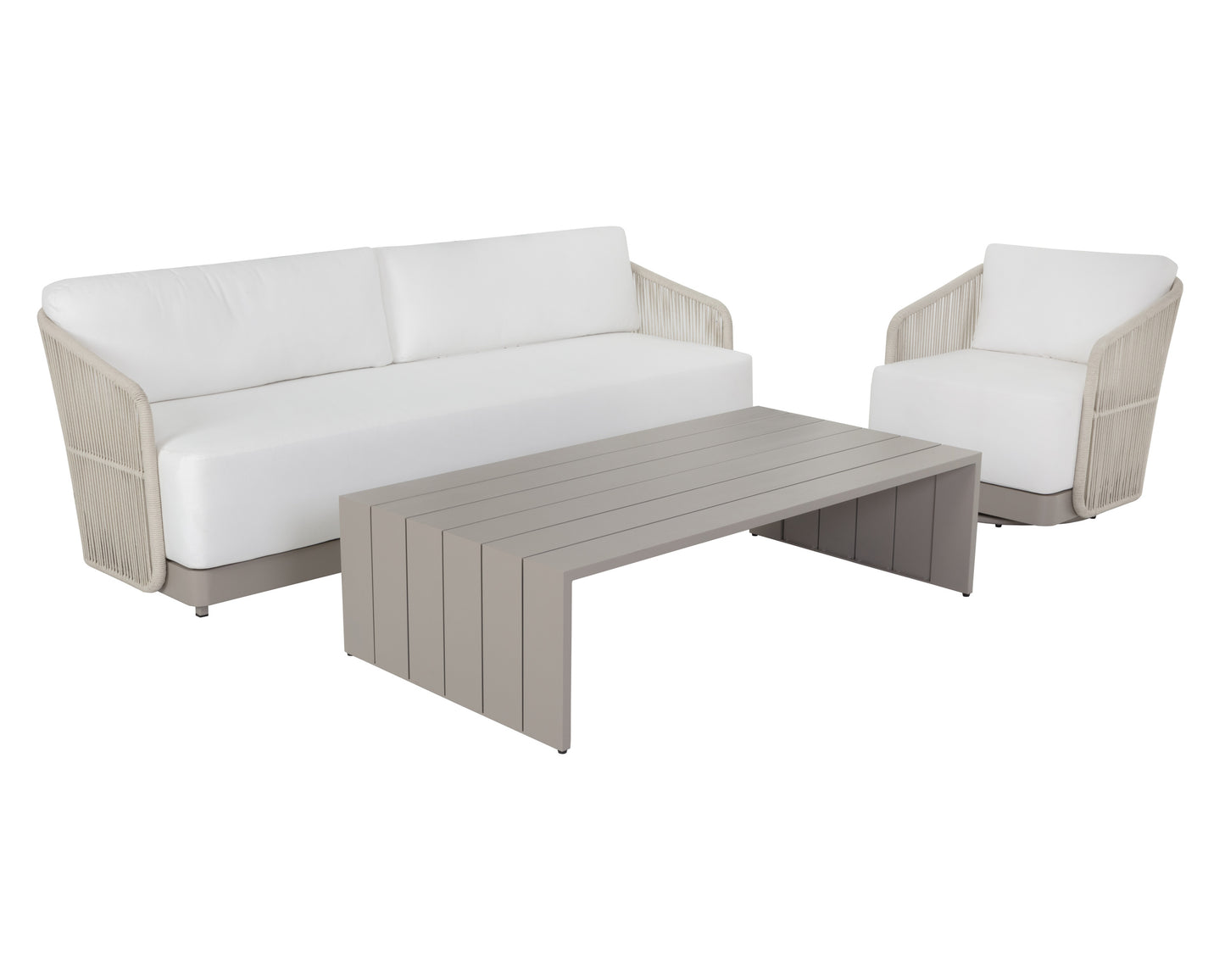 NAHLA ALLARIZ SOFA - GREIGE - STINSON WHITE