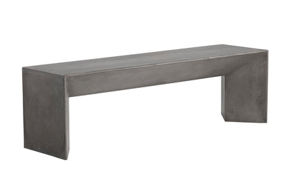 NAHLA NOMAD BENCH - GREY