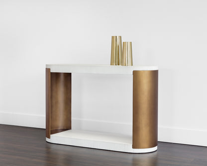 NAHLA CAVETTE CONSOLE TABLE