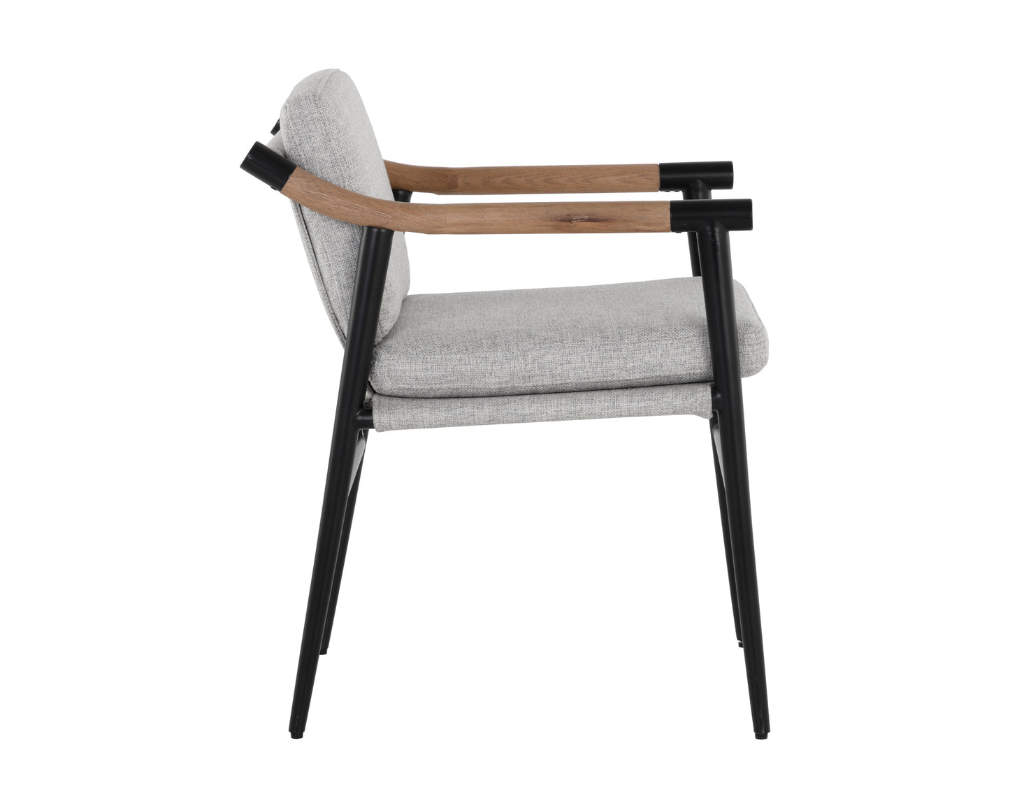 NAHLA MEADOW DINING ARMCHAIR - VAULT FOG