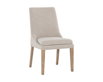 NAHLA ROSINE DINING CHAIR - EFFIE FLAX