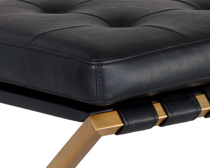 NAHLA KENJI BENCH - SMALL - GOLD - BRAVO BLACK