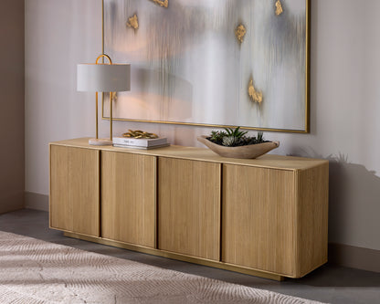 NAHLA KALLA SIDEBOARD - RUSTIC OAK