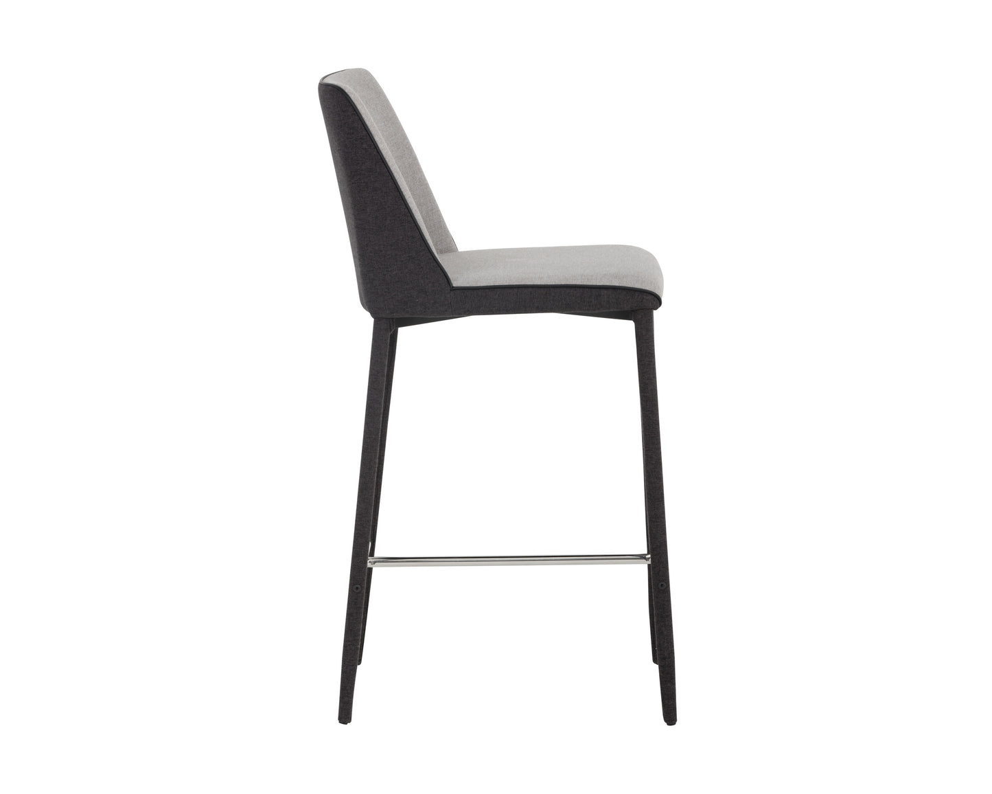 NAHLA RENEE COUNTER STOOL - ARMOUR GREY / DARK SLATE