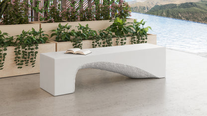 NAHLA SOMA BENCH - WHITE