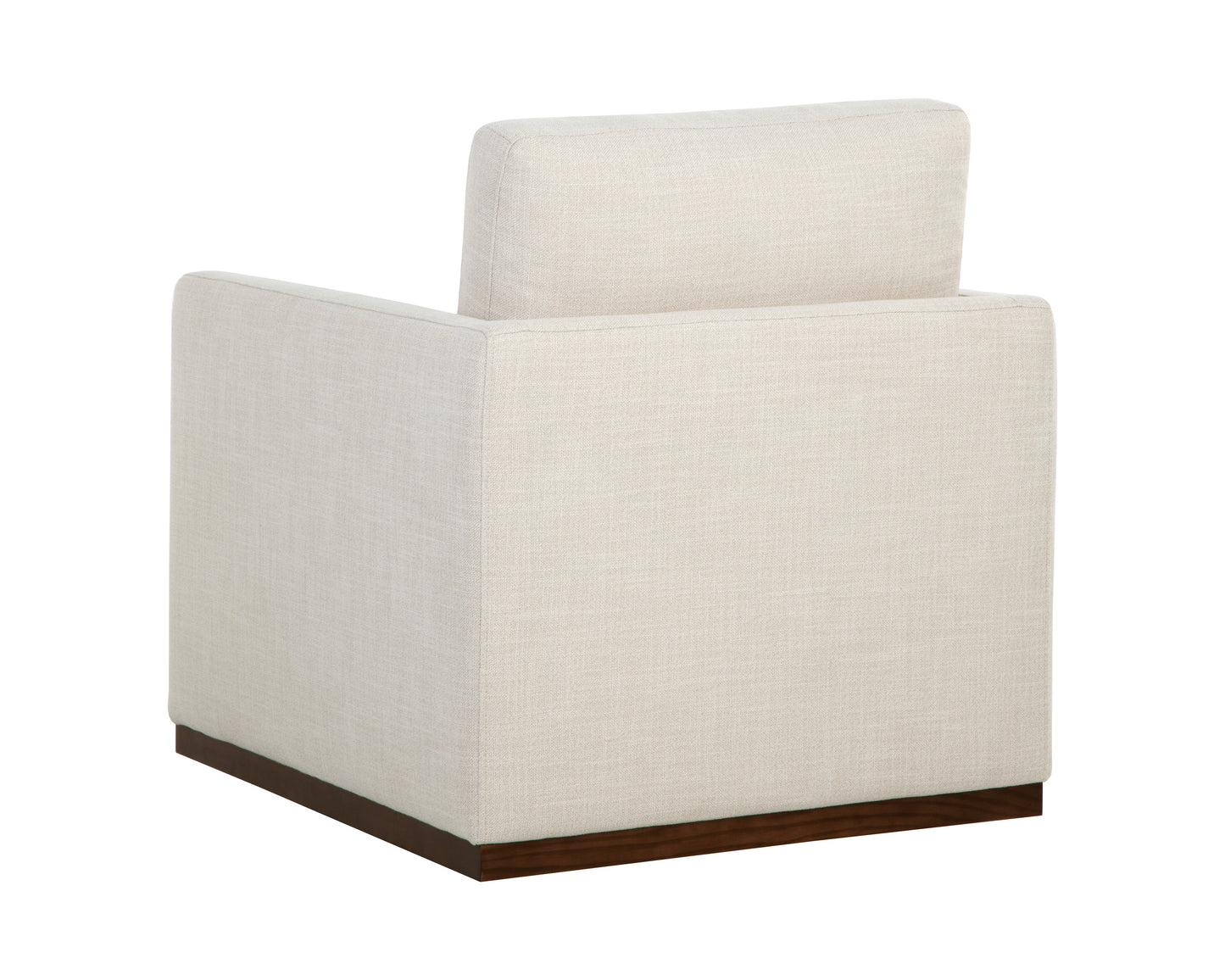 NAHLA PORTMAN SWIVEL LOUNGE CHAIR - EFFIE LINEN