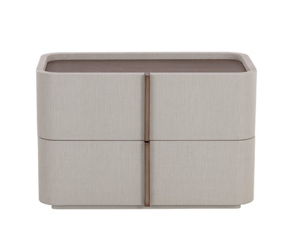 NAHLA JAMILLE NIGHTSTAND - LARGE - CREAM