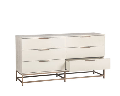 NAHLA REBEL DRESSER - SMALL - CHAMPAGNE GOLD - CREAM