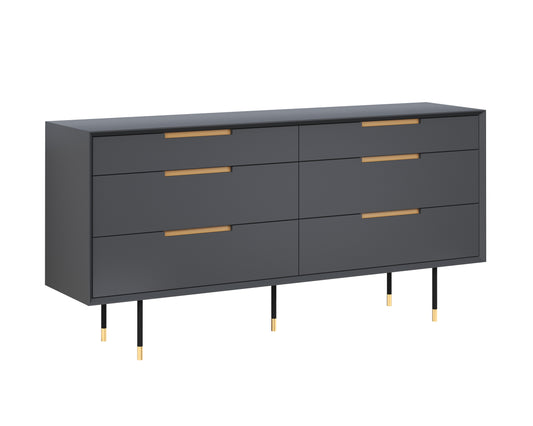 NAHLA DANBURY DRESSER - SLATE NAVY