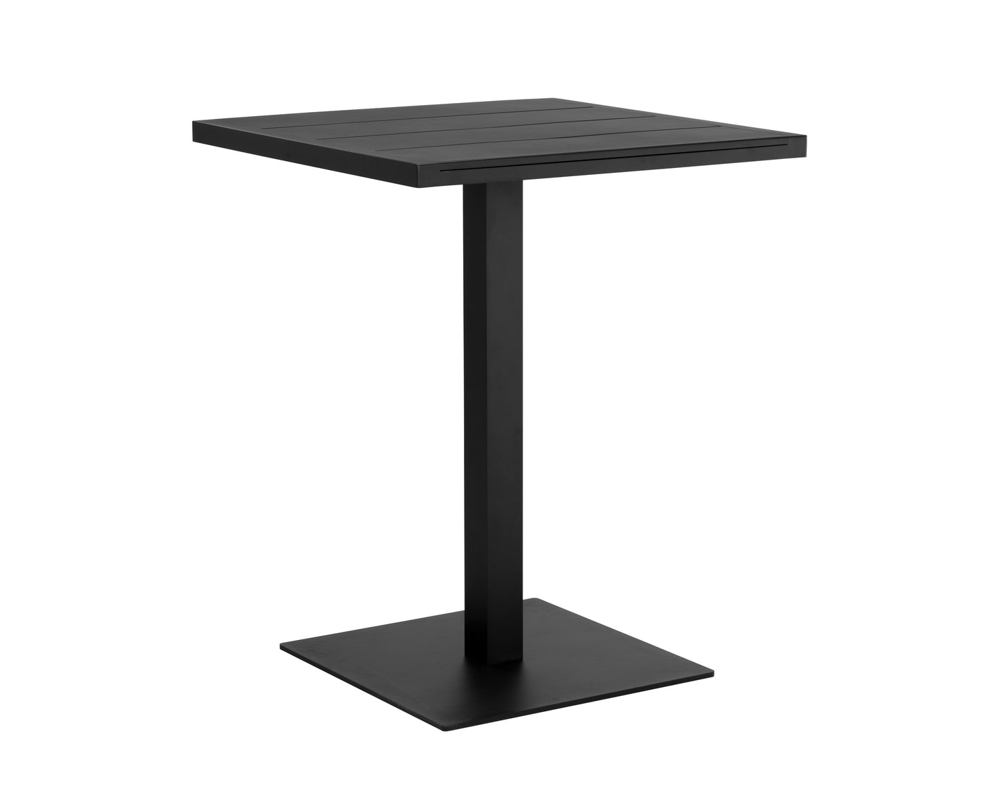 NAHLA MERANO BAR TABLE - BLACK