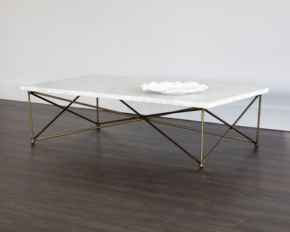 NAHLA SKYY COFFEE TABLE - RECTANGULAR