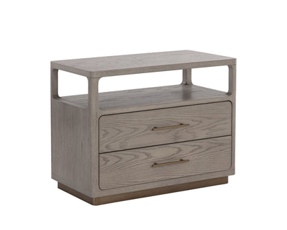 NAHLA DANETTE NIGHTSTAND - GREY