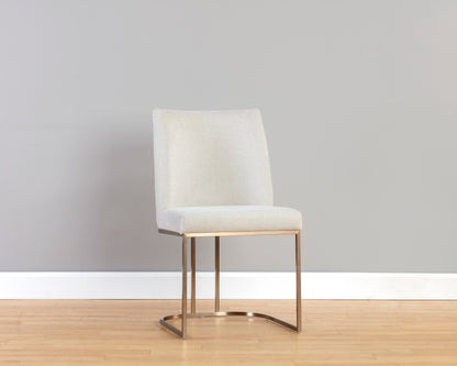 NAHLA RAYLA DINING CHAIR - BELFAST OATMEAL