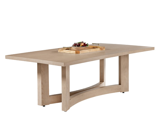 NAHLA AREZZA DINING TABLE - 90.5"