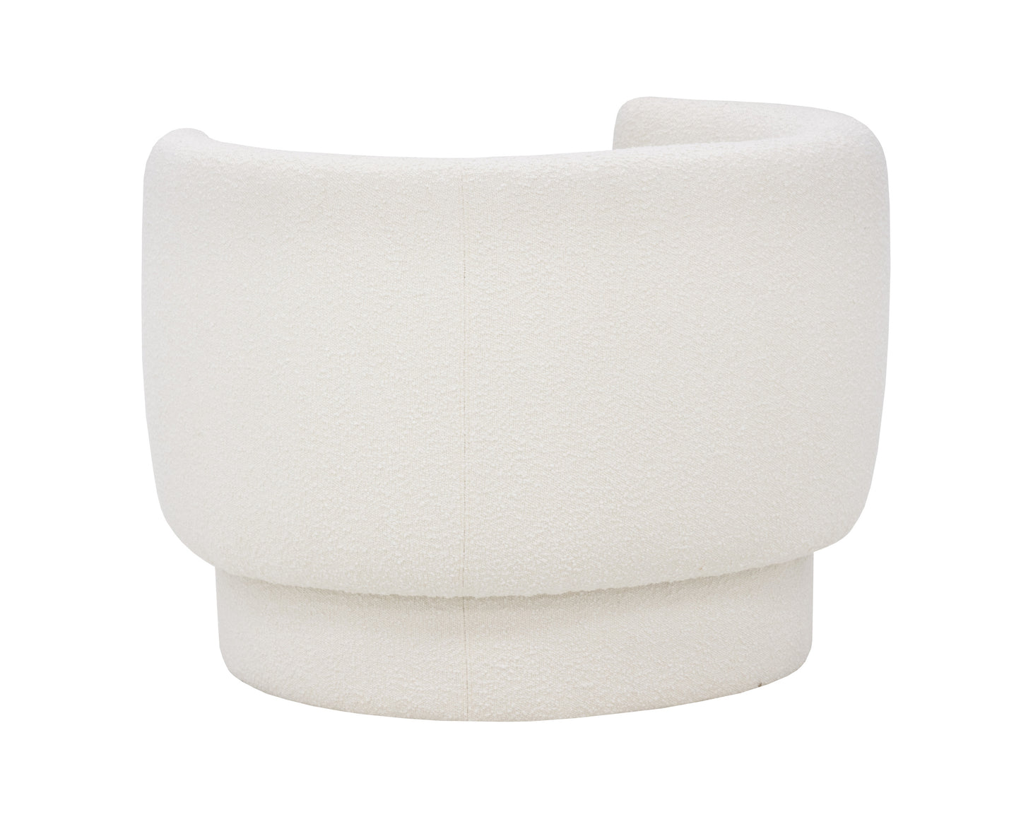 NAHLA VALENCE ARMCHAIR - MAYA WHITE