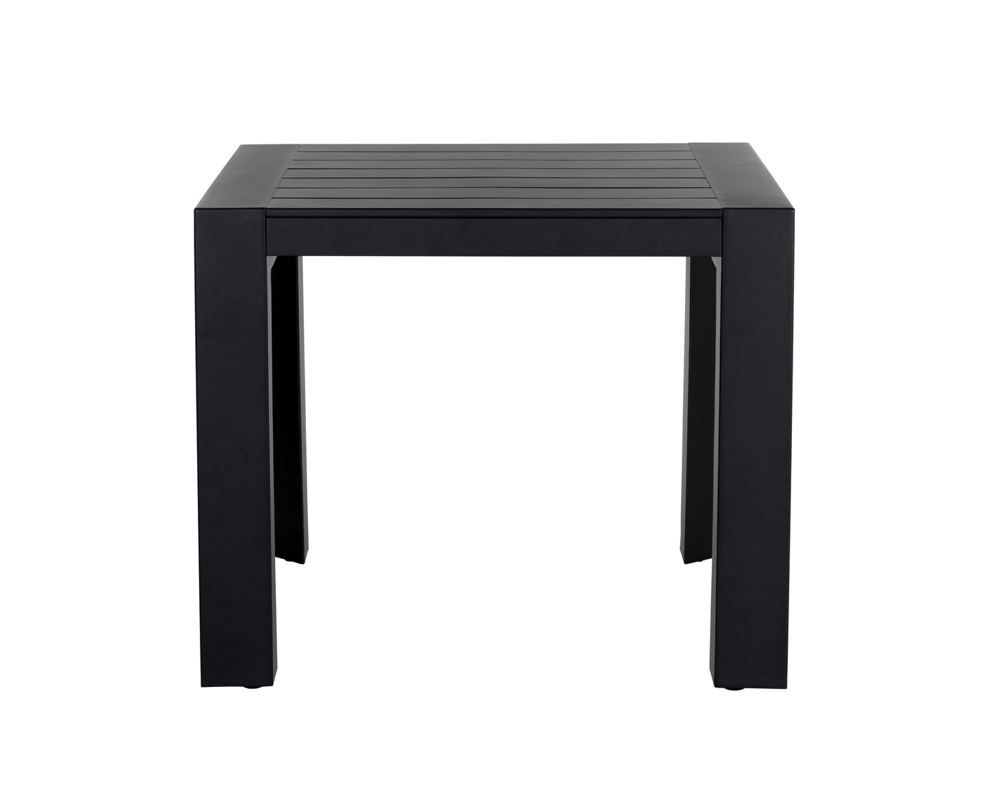 NAHLA MERANO DINING TABLE - BLACK - 37"