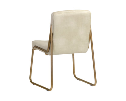 NAHLA ANTON DINING CHAIR - BRAVO CREAM