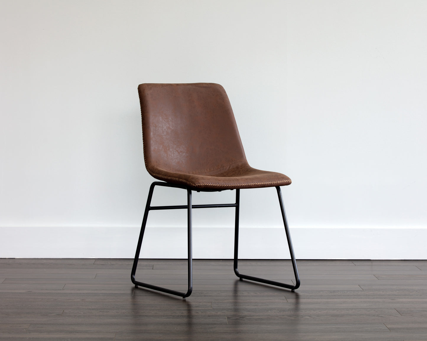 NAHLA CAL DINING CHAIR - ANTIQUE BROWN