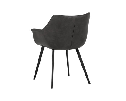 NAHLA MASON DINING ARMCHAIR - TOWN GREY