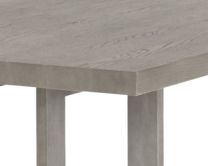 NAHLA DISERA DINING TABLE - ASH GREY - 96"