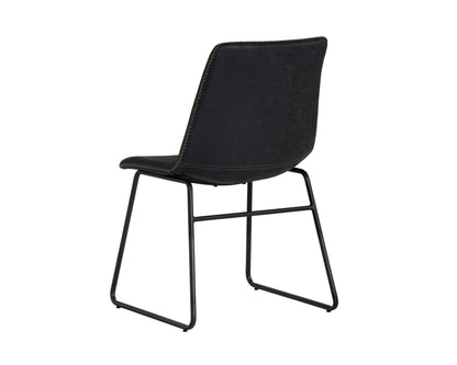 NAHLA CAL DINING CHAIR - ANTIQUE BLACK