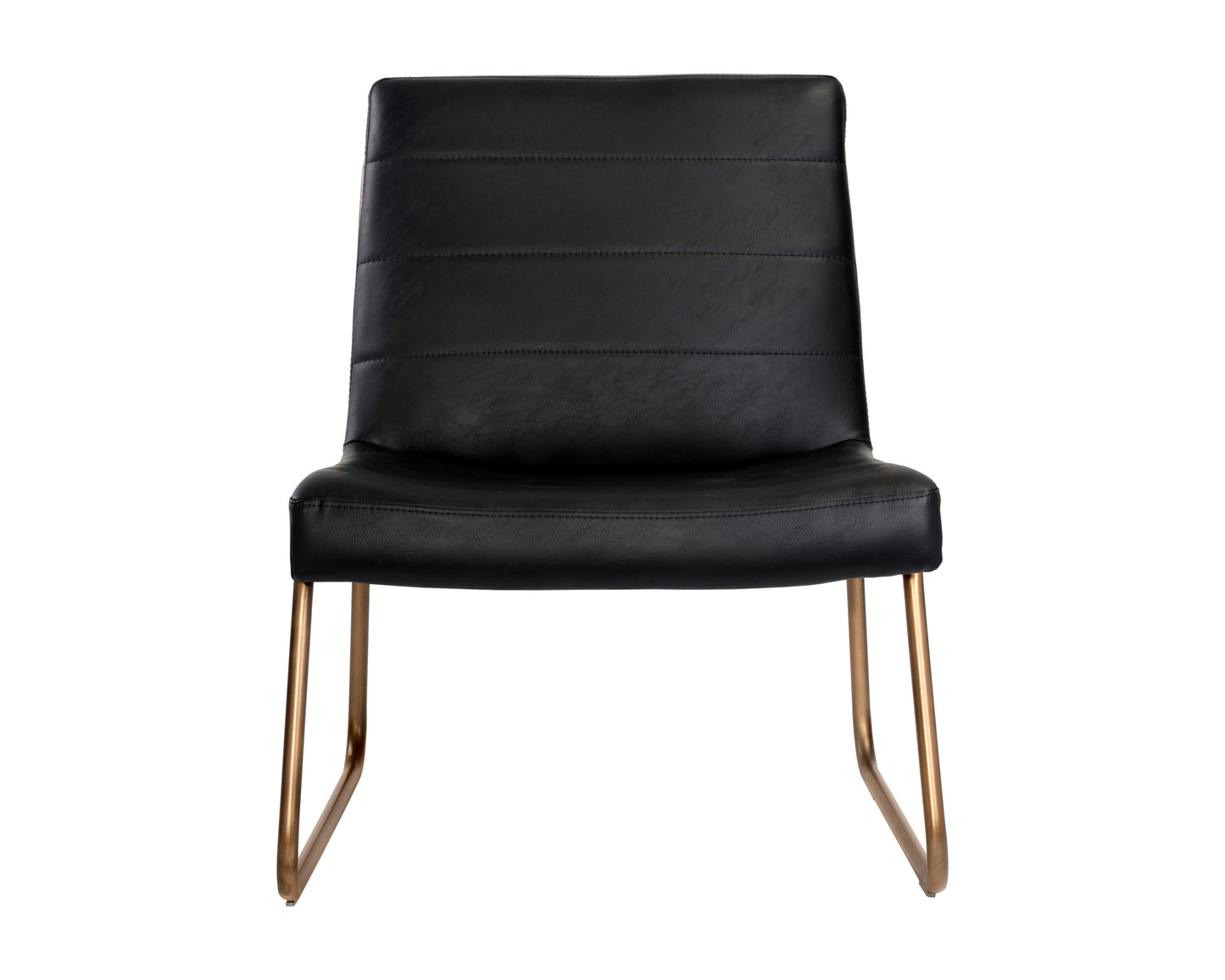 NAHLA ANTON LOUNGE CHAIR - VINTAGE BLACK