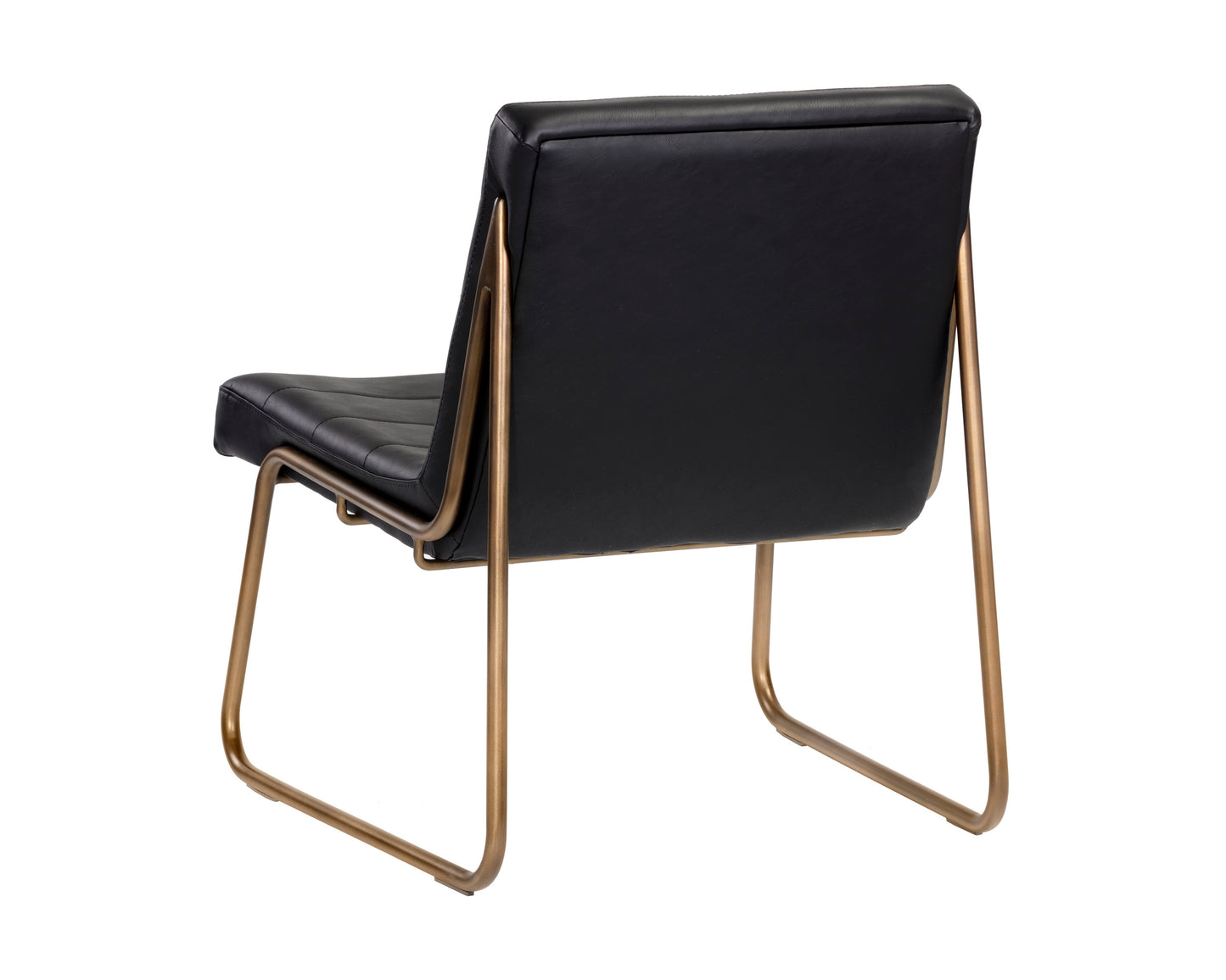 NAHLA ANTON LOUNGE CHAIR - VINTAGE BLACK