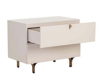 NAHLA CELINE NIGHTSTAND - LARGE - CREAM