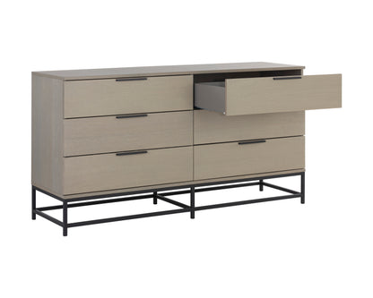 NAHLA REBEL DRESSER - SMALL - BLACK - TAUPE