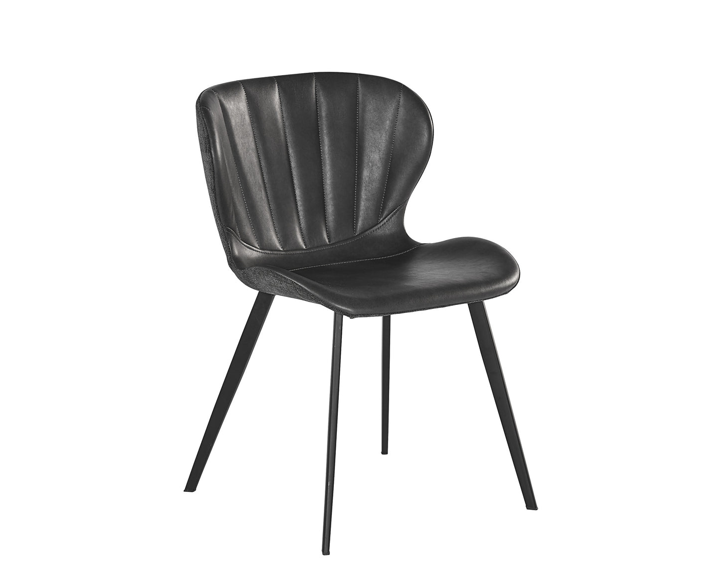 NAHLA ARABELLA DINING CHAIR - BRAVO PORTABELLA / POLO CLUB KOHL GREY