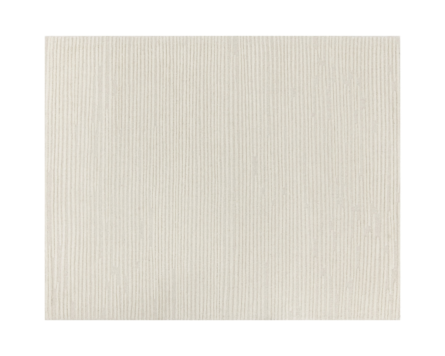 NAHLA DEVA HAND-WOVEN RUG - IVORY - 8' X 10'