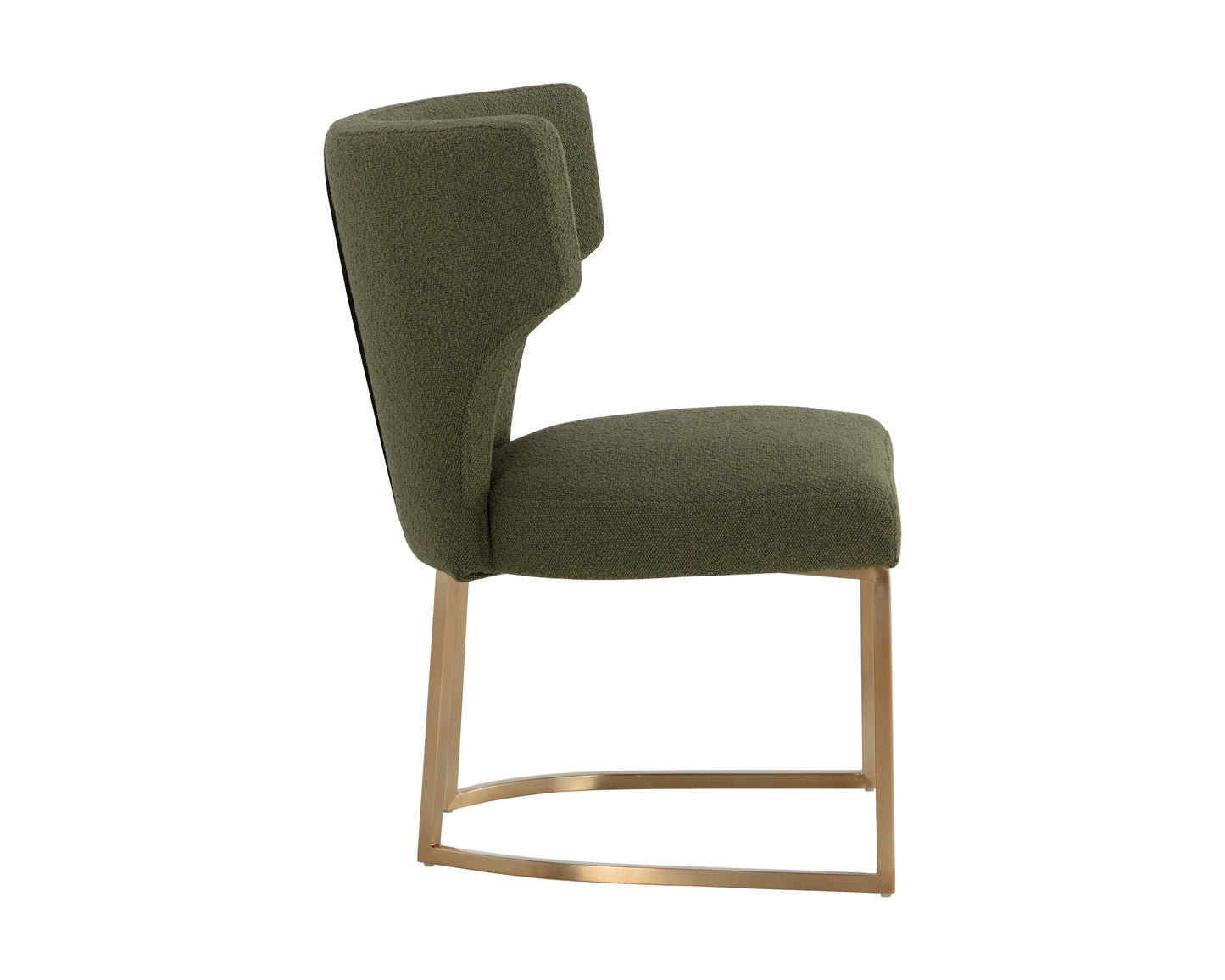 NAHLA WILLOWDALE DINING CHAIR - COPENHAGEN OLIVE