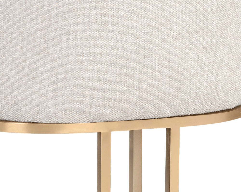 NAHLA RAYLA DINING CHAIR - BELFAST OATMEAL