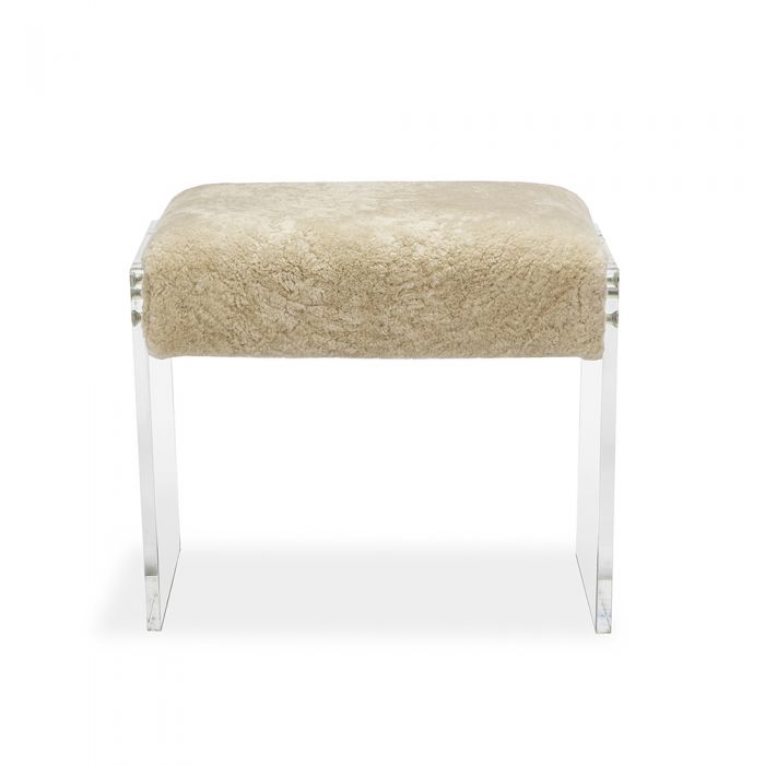 AIDEN SHEARLING STOOL