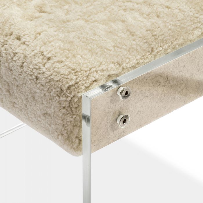 AIDEN SHEARLING STOOL