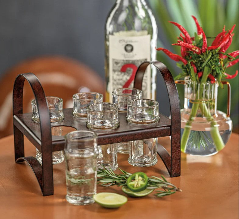 Agave Azul Six Shot Tequila Set