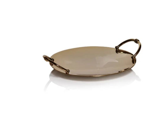 Alessia Round Serving Tray