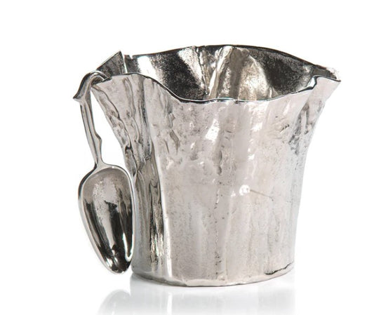 Aluminum Ice Bucket with Scoop