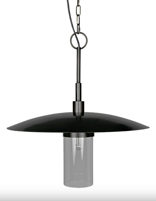 Anton Pendant, Metal with Aged Brass Finish