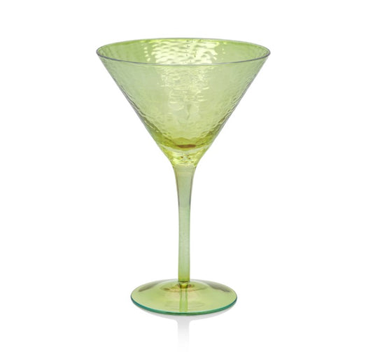 Aperitivo Martini Glass - Luster Green