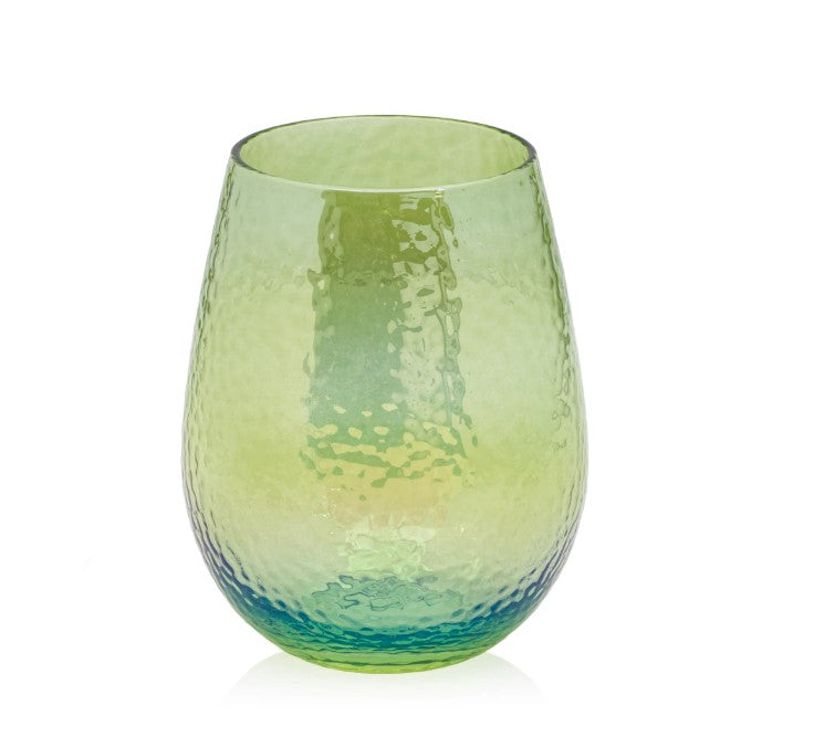 Aperitivo Stemless All-Purpose Glass - Luster Green