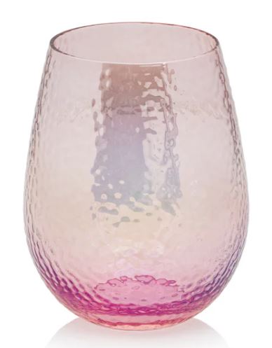 Aperitivo Stemless All-Purpose Glass - Luster Pink