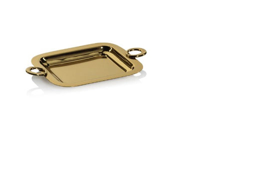 Bacardi Polished Brass Serving Tray