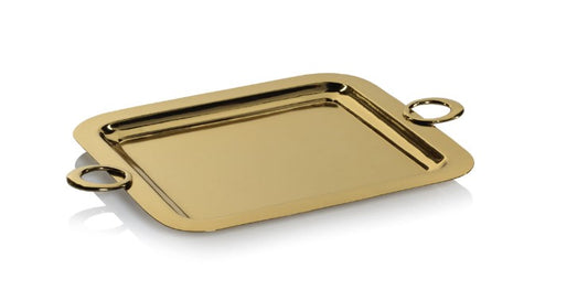 Bacardi Polished Brass Serving Tray